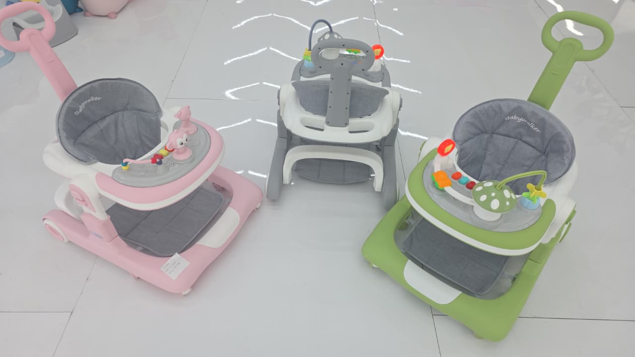 StepSafe Comfort-Plus Baby Walker & Push-Along