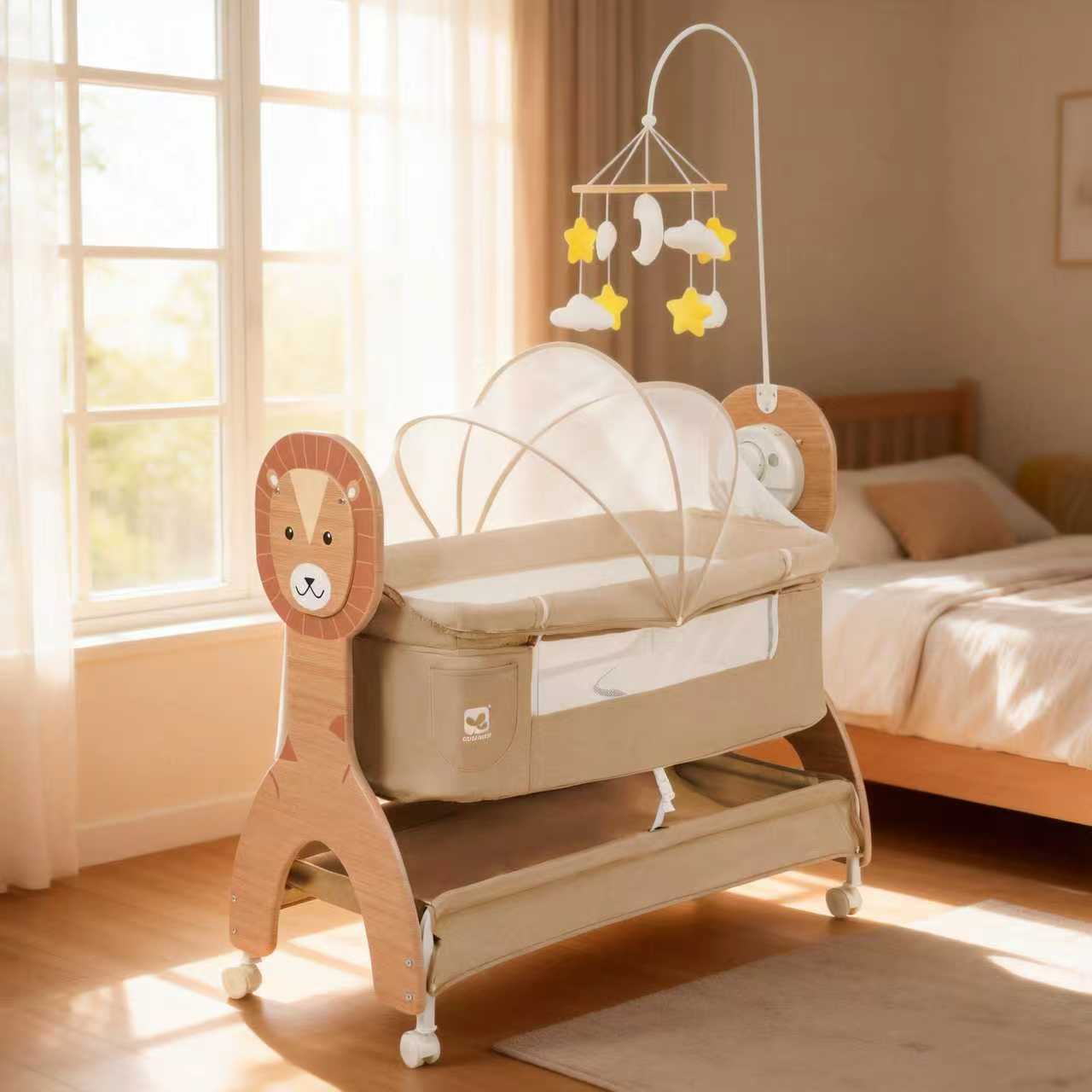 Cool Baby Lion Smart Electric Bassinet & Bedside Rocker